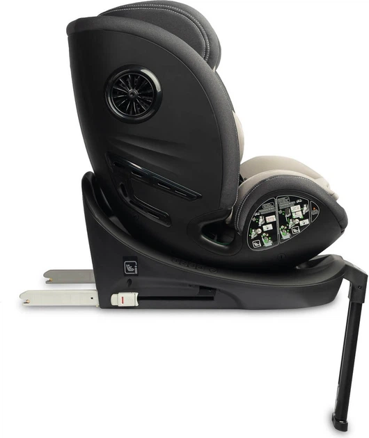 Автокрісло Caretero Fortis I-Size Isofix сіре 40–150 см (5908310394831) - зображення 10