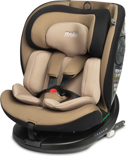 Автокрісло Caretero Mokki I-Size Isofix бежеве 40–150 см (5908310396170) - зображення 4