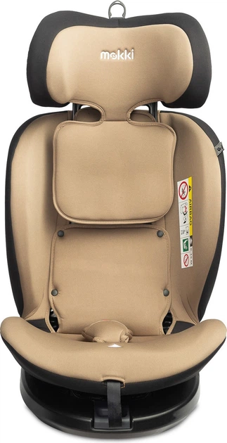Автокрісло Caretero Mokki I-Size Isofix бежеве 40–150 см (5908310396170) - зображення 8