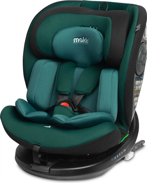 Автокрісло Caretero Mokki I-Size Isofix зелене 40–150 см (5908310396194) - зображення 4