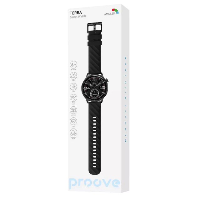 Смарт Годинник Proove Terra with GPS чорний - изображение 5