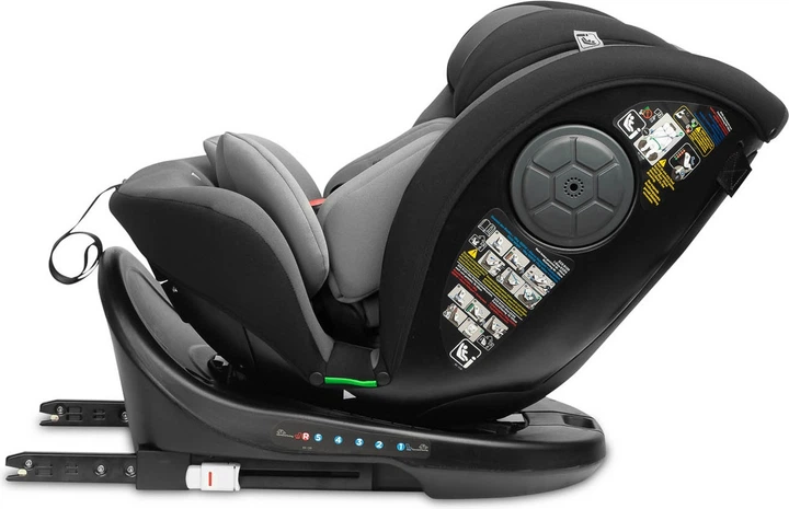 Автокрісло Caretero Mokki I-Size Isofix сіре 40–150 см (5908310396200) - зображення 9