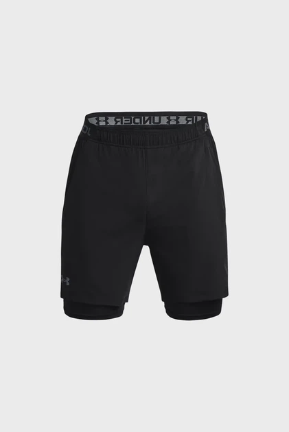 Чоловічі чорні шорти Vanish Woven 2in1 Sts Under Armour L 1373764-002 - зображення 6