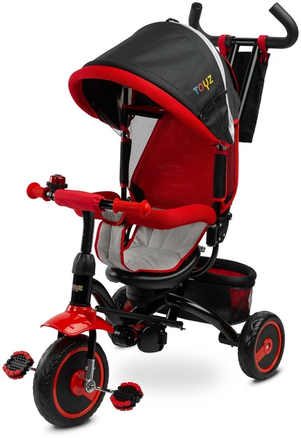 Rowerek trójkołowy Toyz Timmy z obracanym siedziskiem Czerwony (5902021525843) - obraz 10