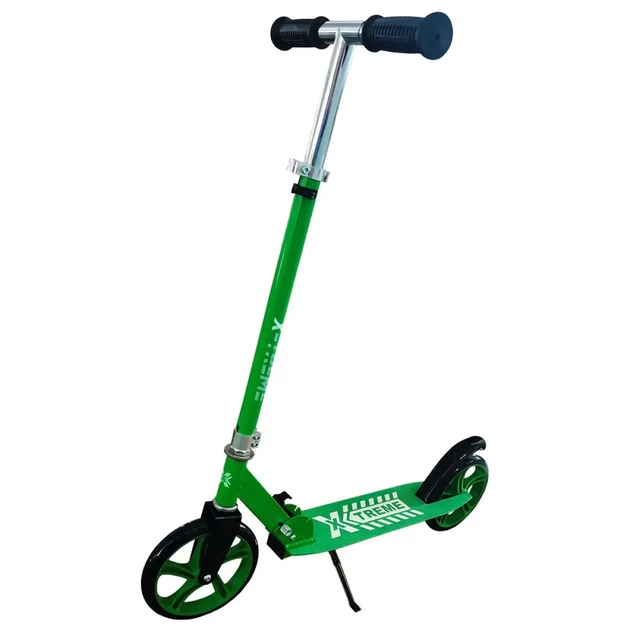 Самокат підлітковий міський до 80 кг X-Treme AS-2009S з підшипниками ABEC-7 зелений маневрений складаний самокат для дітей та підлітків легкий транспорт для прогулянок міста для щоденного використання - Фото 2 Самокат підлітковий міський до 80 кг X-Treme AS-2009S з підшипниками ABEC-7 зелений маневрений складаний самокат для дітей та підлітків легкий транспорт для прогулянок міста для щоденного використання - зображення 2