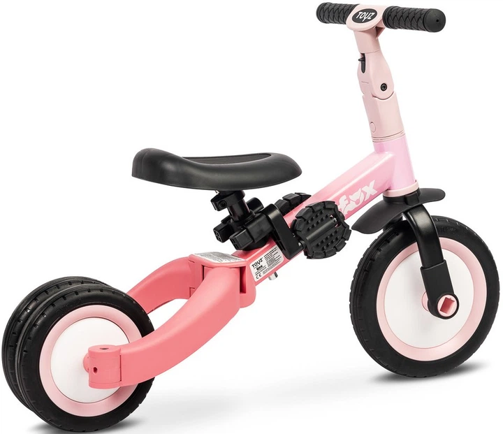Rowerek trójkołowy Toyz Fox 4 w 1 Różowy (5903076322319) - obraz 8