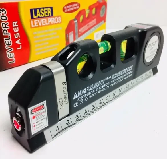 Лазерный уровень Laser Level Pro 3 со встроенной рулеткой. - изображение 8