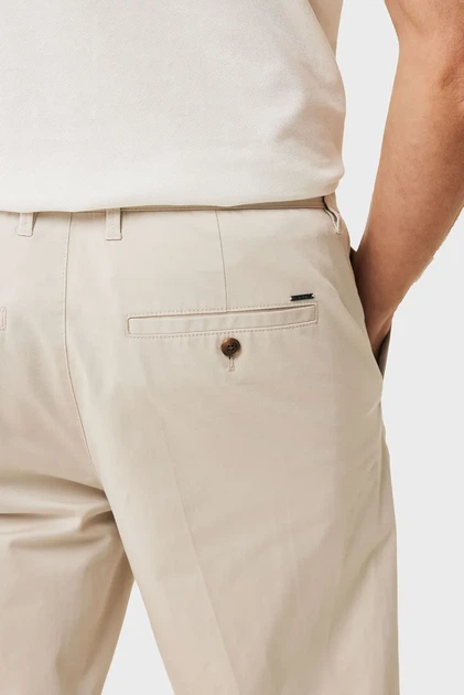 Чоловічі бежеві шорти CRAIG Garment dye chino shorts Mexx XL MF007300651M - изображение 4