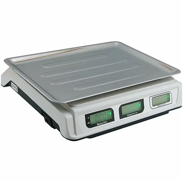 Весы торговые электронные до 50 кг с аккумулятором и адаптером Wimpex WX-5004 размер платформы 25х35 см - Фото 7 Весы торговые электронные до 50 кг с аккумулятором и адаптером Wimpex WX-5004 размер платформы 25х35 см - изображение 7