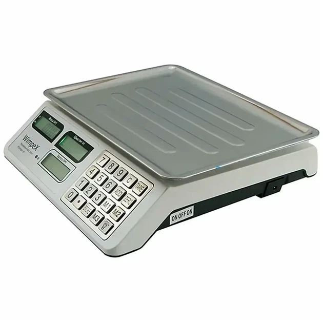 Весы торговые электронные до 50 кг с аккумулятором и адаптером Wimpex WX-5004 размер платформы 25х35 см - Фото 8 Весы торговые электронные до 50 кг с аккумулятором и адаптером Wimpex WX-5004 размер платформы 25х35 см - изображение 8