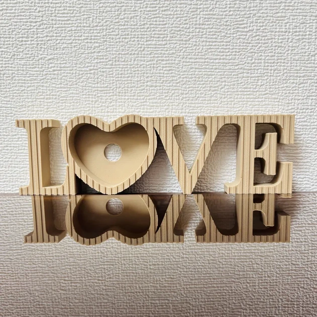 Фоторамка настільна слово LOVE у формі серця. Aivory - изображение 2