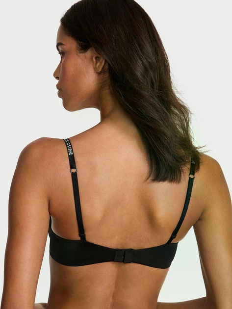 Комплект білизни Victoria’s Secret Bombshell Add-2-Cups Smooth Push-Up Bra кристалами розмір 34C-S - зображення 3