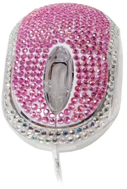 Mysz Logilink ID0124 Diamond USB + TouchPen Pink (4052792034059) - obraz 3