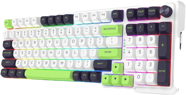 Klawiatura bezprzewodowa Redragon K686WBG-RGB-MAX Eisa Max (6950376725097) - obraz 4
