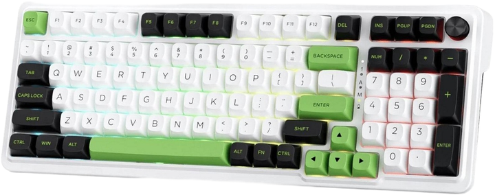Klawiatura bezprzewodowa Redragon K686WBG-RGB-MAX Eisa Max (6950376725097) - obraz 5