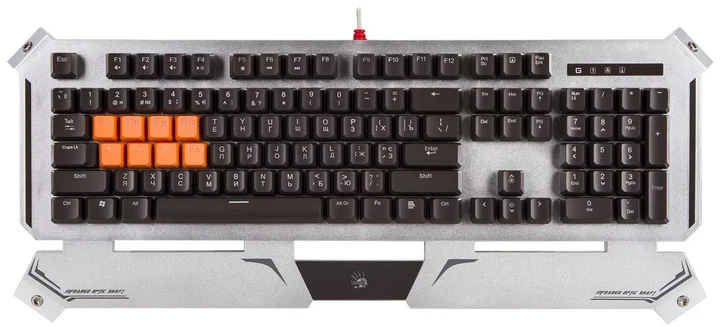 Клавіатура дротова Bloody B740A USB - Фото 1 Клавіатура дротова Bloody B740A USB - зображення 1
