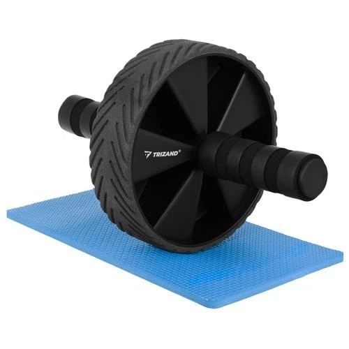 Ролик для пресса Trizand 27668 (ab wheel) с ковриком EVA, разборной, нескользящие ручки, для тренировок дома - изображение 3