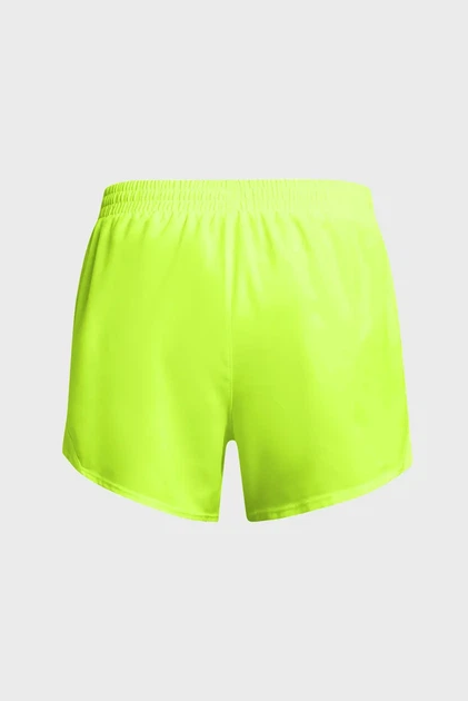 Жіночі жовті шорти UA Fly By 3'' Shorts Under Armour MD 1382438-731 - Фото 6 Жіночі жовті шорти UA Fly By 3'' Shorts Under Armour MD 1382438-731 - зображення 6