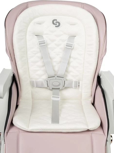 Стільчик для годування Caretero Nesto 3 в 1 Рожевий (5903076323422) - зображення 17