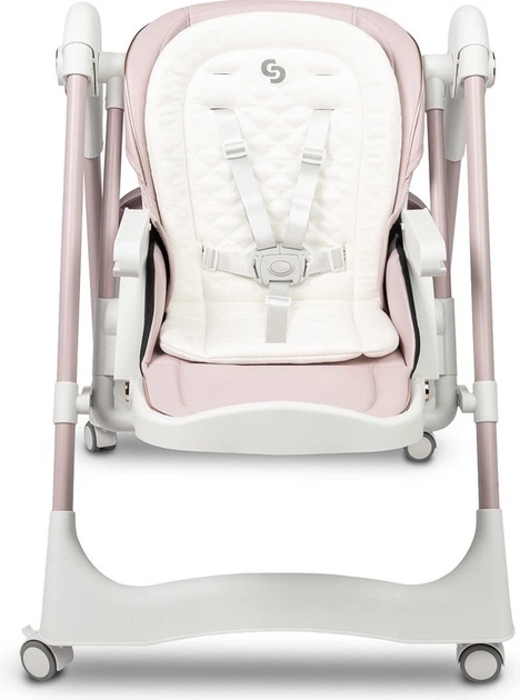 Стільчик для годування Caretero Nesto 3 в 1 Рожевий (5903076323422) - зображення 14