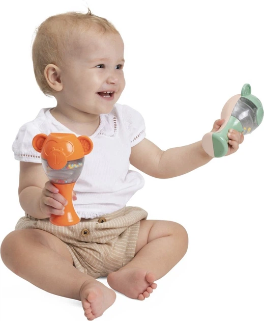 Маракаси Chicco Eco+ Мавпи (8058664171484) - зображення 9