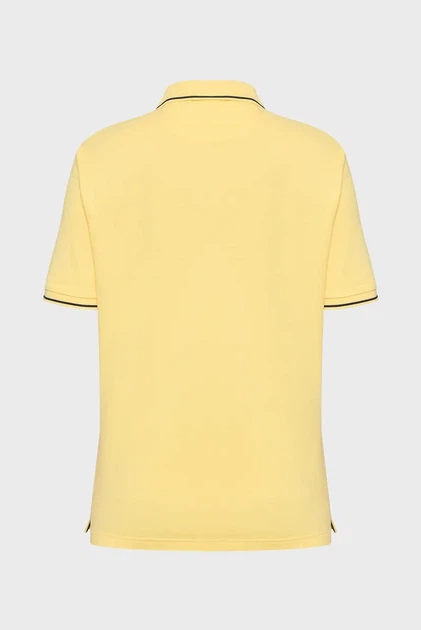 Чоловіче жовте поло TIPPING SS PIQUE POLO Gant M 2062034 - изображение 6