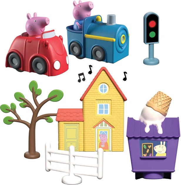 Гоночна траса Peppa Pig Peppa's City Tour 4680722 (6097017023034) - зображення 4