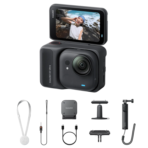 Екшн-камера Insta360 GO Ultra Creator Bundle (Midnight Black) (6977644765241) - Фото 3 Екшн-камера Insta360 GO Ultra Creator Bundle (Midnight Black) (6977644765241) - изображение 3