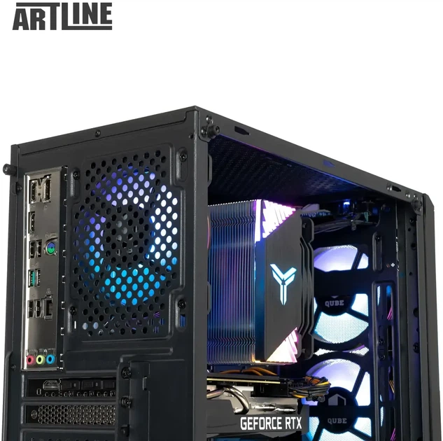 Компьютер ARTLINE Gaming X49 (X49v92) AMD Ryzen 5 7500F / RAM 32 ГБ / SSD 1 ТБ / nVidia GeForce RTX 5060 Ti, 16 ГБ - изображение 9