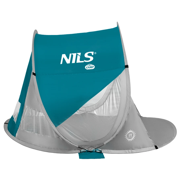Пляжна палатка NILS POP UP NC3142 сіро-бірюзова - зображення 4