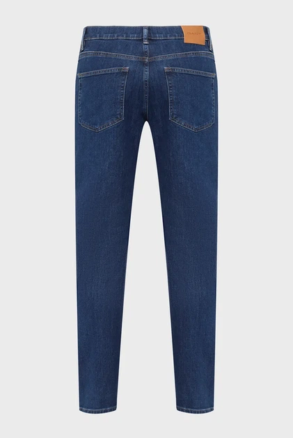 Чоловічі сині джинси SLIM CLEAN Gant 34-34 1000422 - изображение 2