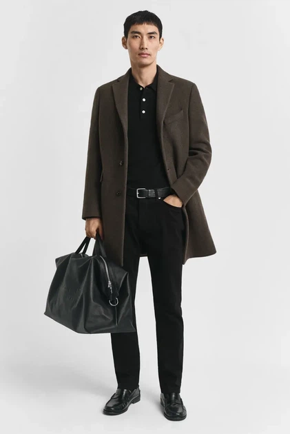 Чоловічі чорні джинси REGULAR STAY BLACK JEANS Gant 31-32 1000406 - Фото 7 Чоловічі чорні джинси REGULAR STAY BLACK JEANS Gant 31-32 1000406 - изображение 7