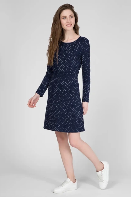 Жіноча темно-синя сукня Gant L 4204349 - изображение 2