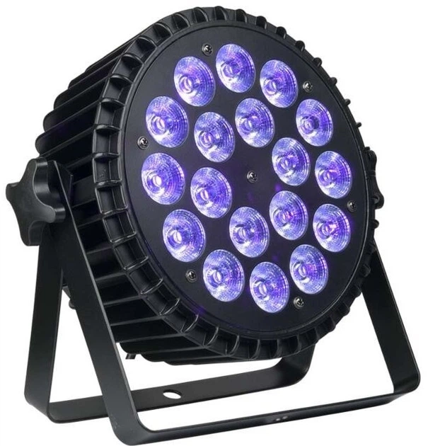 Сценічний прожектор Light4Me ALU QUAD PAR 18x6 Вт RGBW (5908249813069) - зображення 3