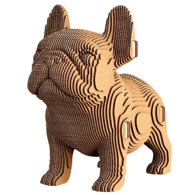 3D пазл Cartonic BULLDOG PUPPY (CARTMNBULL) - зображення 2