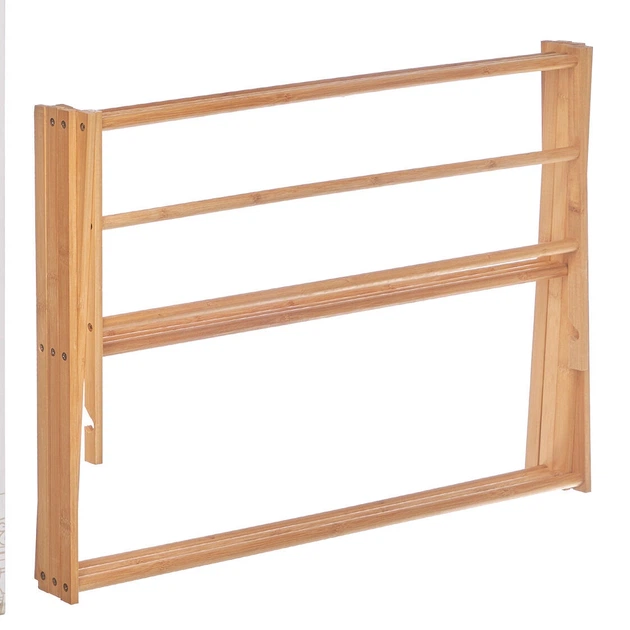 Suszarka do bielizny Kipit drewniana Zenwood 76 x 36 x 111 cm 93972 (8430852642219) - obraz 2