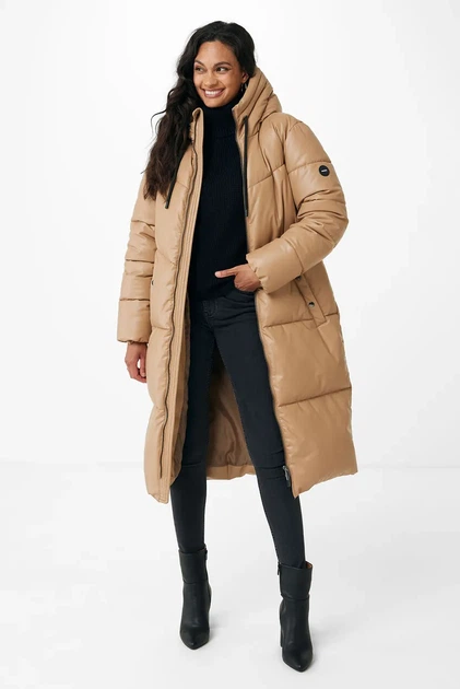 Жіноча бежева куртка Mexx M NO1114036W - Фото 2 Жіноча бежева куртка Mexx M NO1114036W - изображение 2