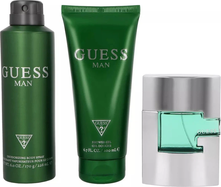 Набір для чоловіків Guess Man Туалетна вода 75 мл + Гель для душу 200 мл + Дезодорант 226 мл (85715329837) - зображення 2