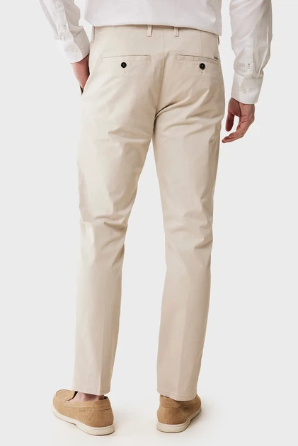 Чоловічі бежеві чіноси CRAIG Garment dye chino pants Mexx 36 MF007000751M - изображение 3