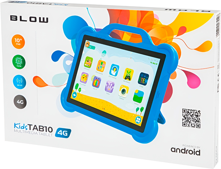 Tablet Blow KidsTAB10 10.1" Wi-Fi/4G 4/64GB Blue (79-066#) - obraz 8