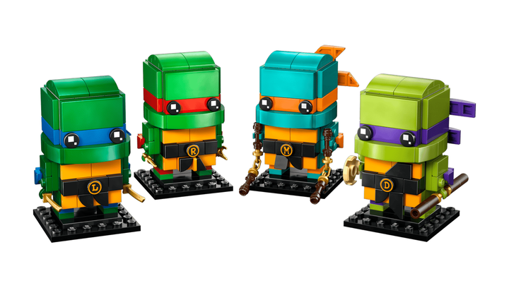 Конструктор Lego Teenage Mutant Ninja Turtles Figures BrickHeadz 40878 - Фото 3 Конструктор Lego Teenage Mutant Ninja Turtles Figures BrickHeadz 40878 - изображение 3