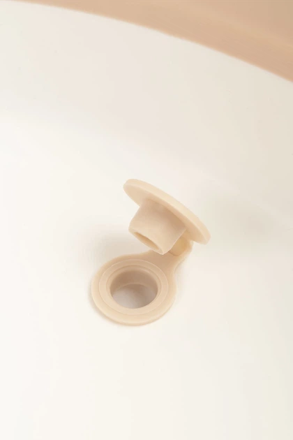 Ванночка складна для дітей Sensillo Foldi Beige (5903076320926) - зображення 7