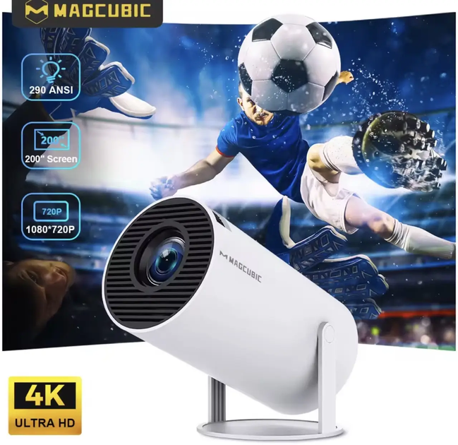 Портативный проектор Magcubic HY300PRO - Фото 2 Портативный проектор Magcubic HY300PRO - изображение 2
