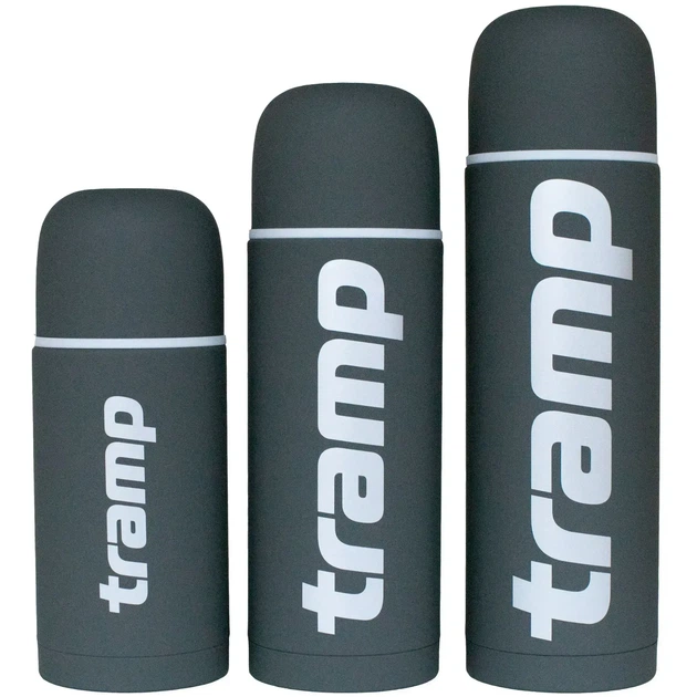 Термос TRAMP Soft Touch 1,2 л UTRC-110 Сірий - изображение 5