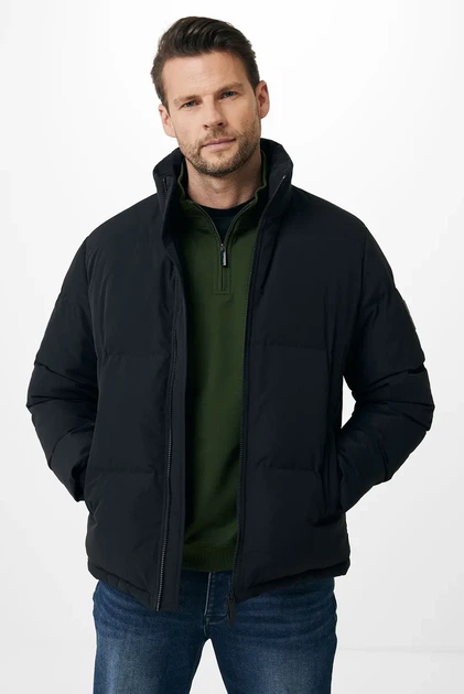 Чоловіча чорна куртка Mexx L NM1135036M - изображение 5