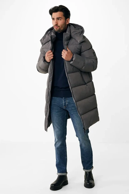 Чоловіча сіра куртка Mexx M MF006800443M - изображение 2
