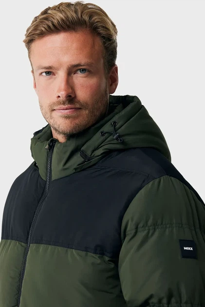 Чоловіча зелена куртка Mexx L MF006804543M - изображение 4
