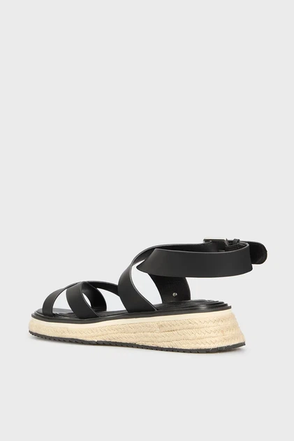 Жіночі чорні сандалі KATE NATURE Pepe Jeans 39 PLS90692 - изображение 5