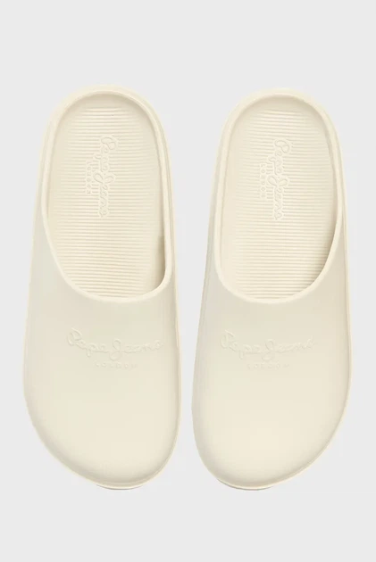 Жіночі білі клоги SUN BEACH Pepe Jeans 40 PLS70161 - изображение 4