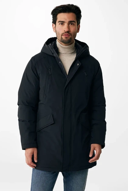 Чоловіча чорна парка Mexx S MF006800943M - Фото 1 Чоловіча чорна парка Mexx S MF006800943M - изображение 1